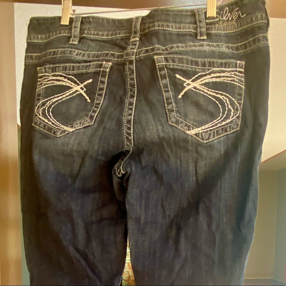 SILVER JEANS/EUC/plus size SUKI bootcut style